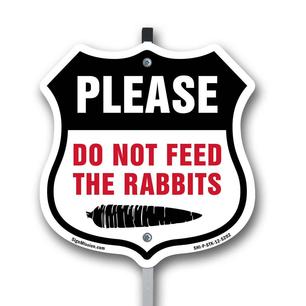 Please Do Not Feed The Rabbits