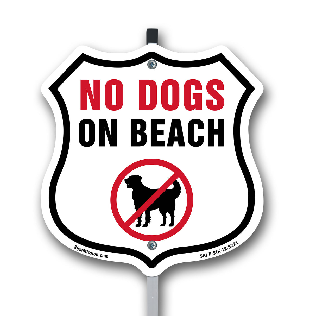 No Dogs on Beach