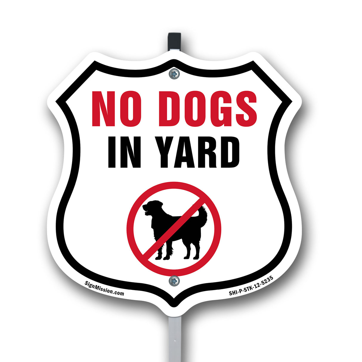 No Dogs In Yard