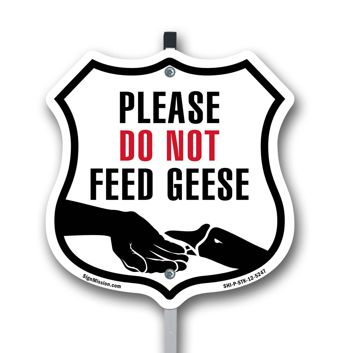 Please Do Not Feed The Geese
