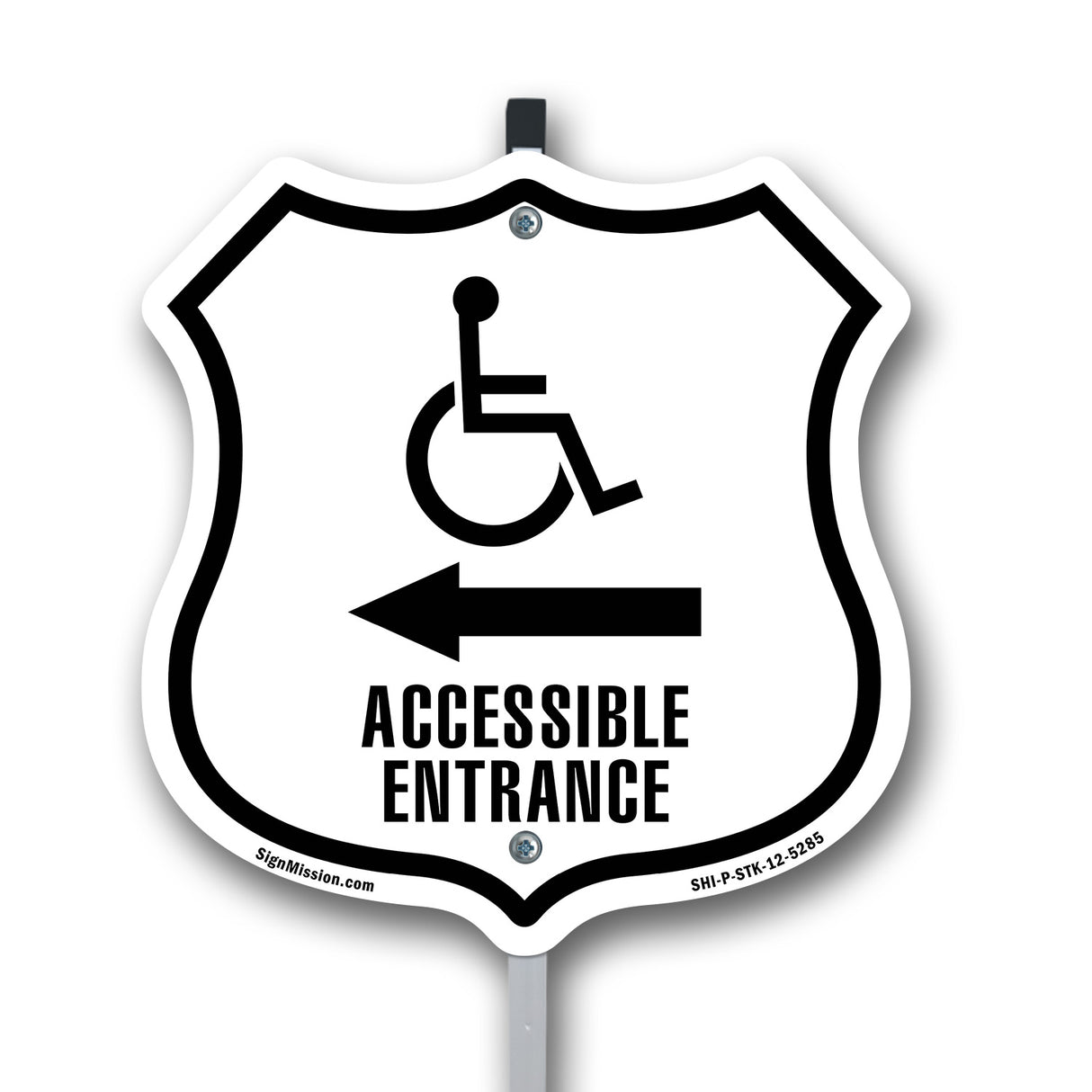 Accessible Entrance Handicap Left