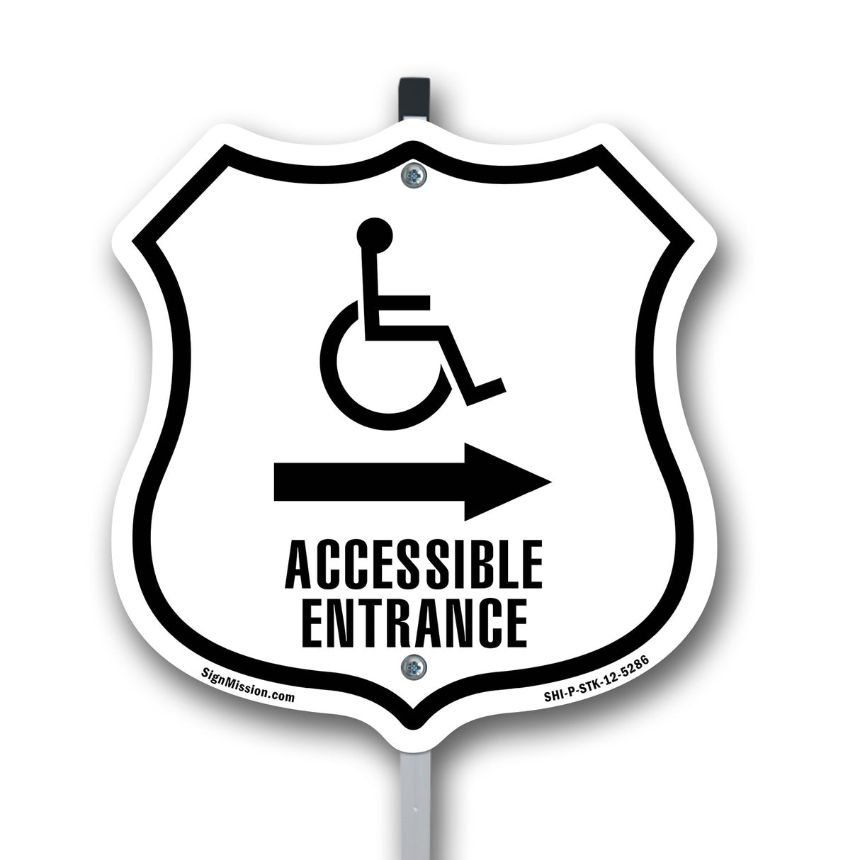Accessible Entrance Handicap Right