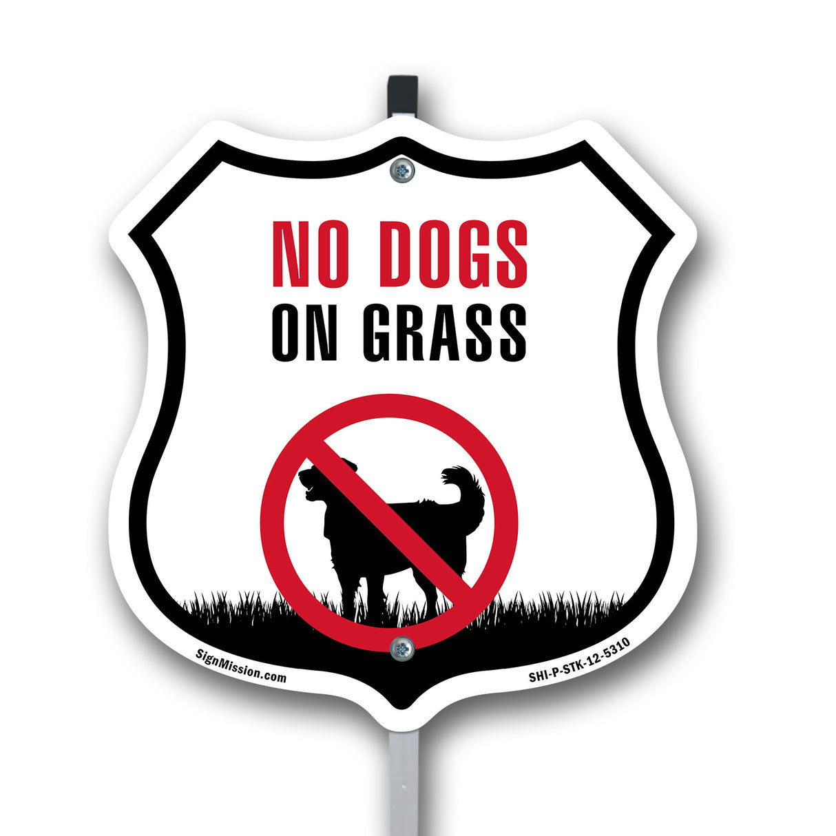 No Dogs on Grass
