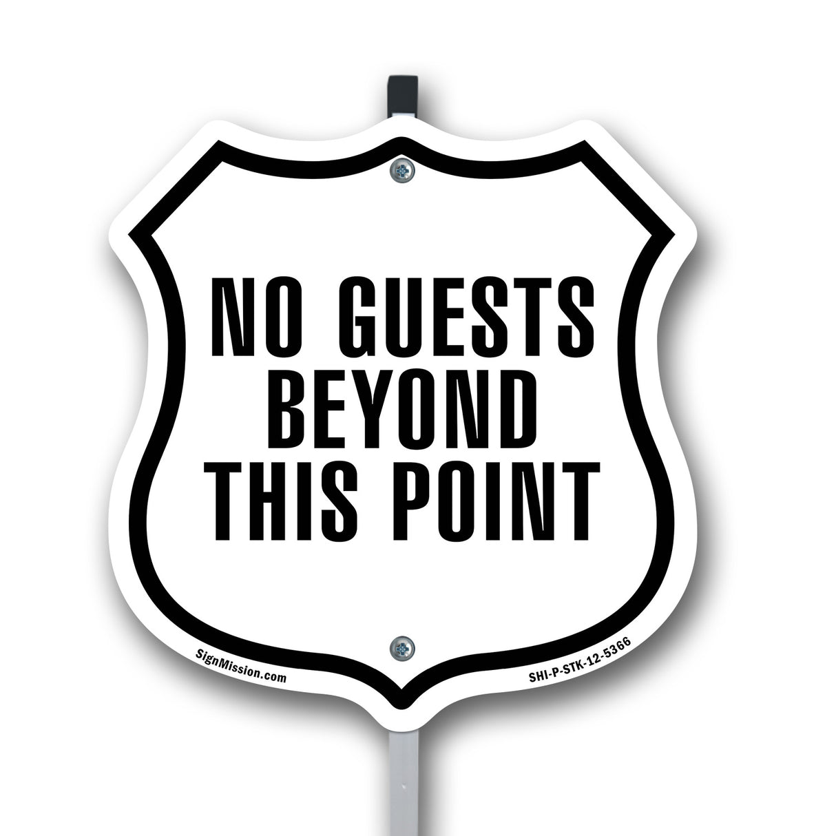 No Guests Beyond This Point