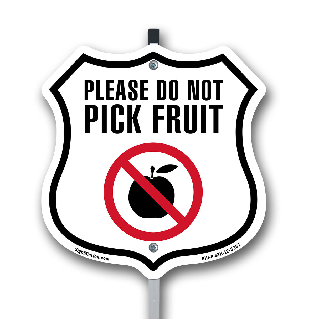 Please Do Not Pick Fruit