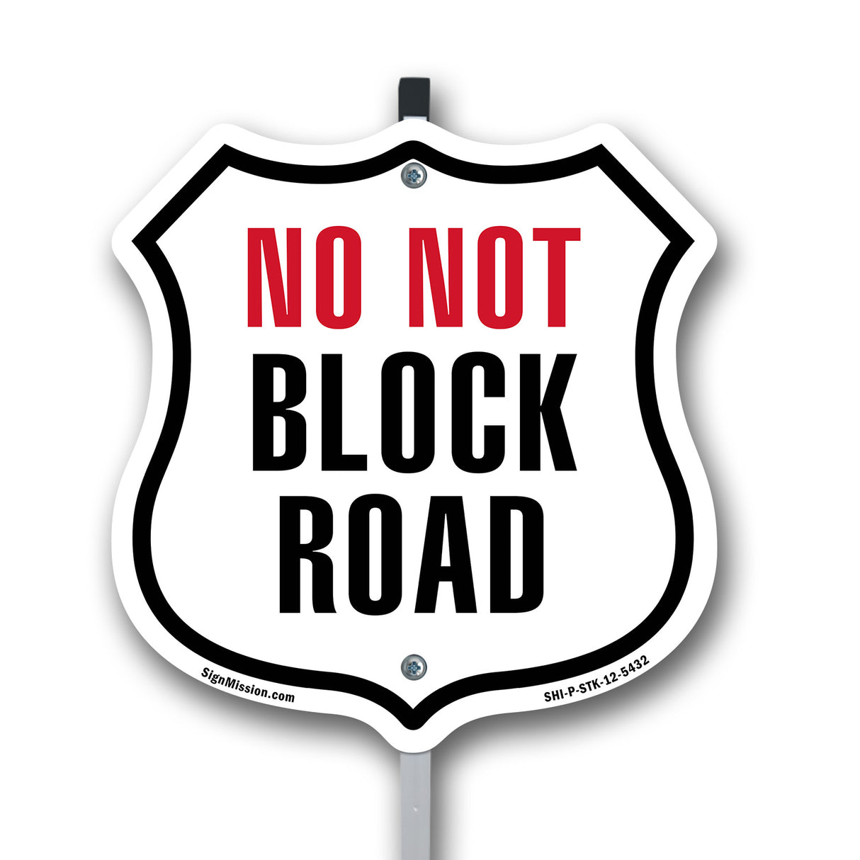 Do Not Block Road