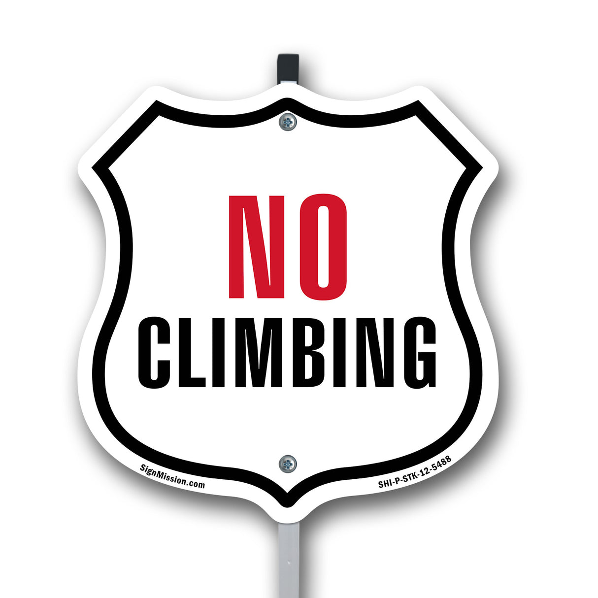 No Climbing