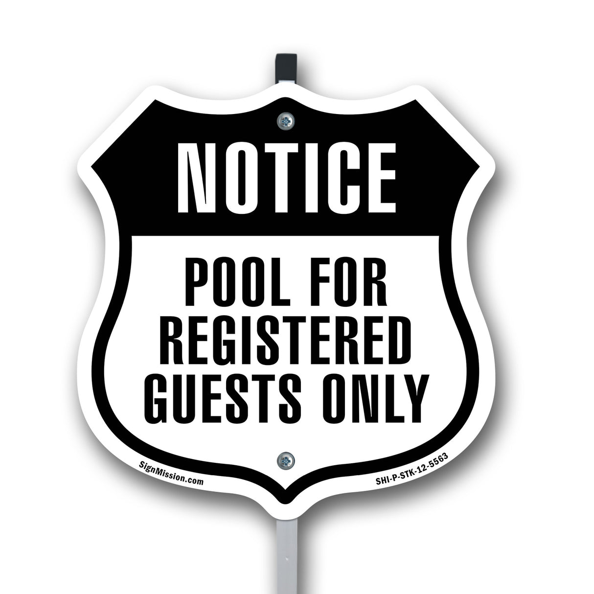 Notice Pool For Registered Guests Only
