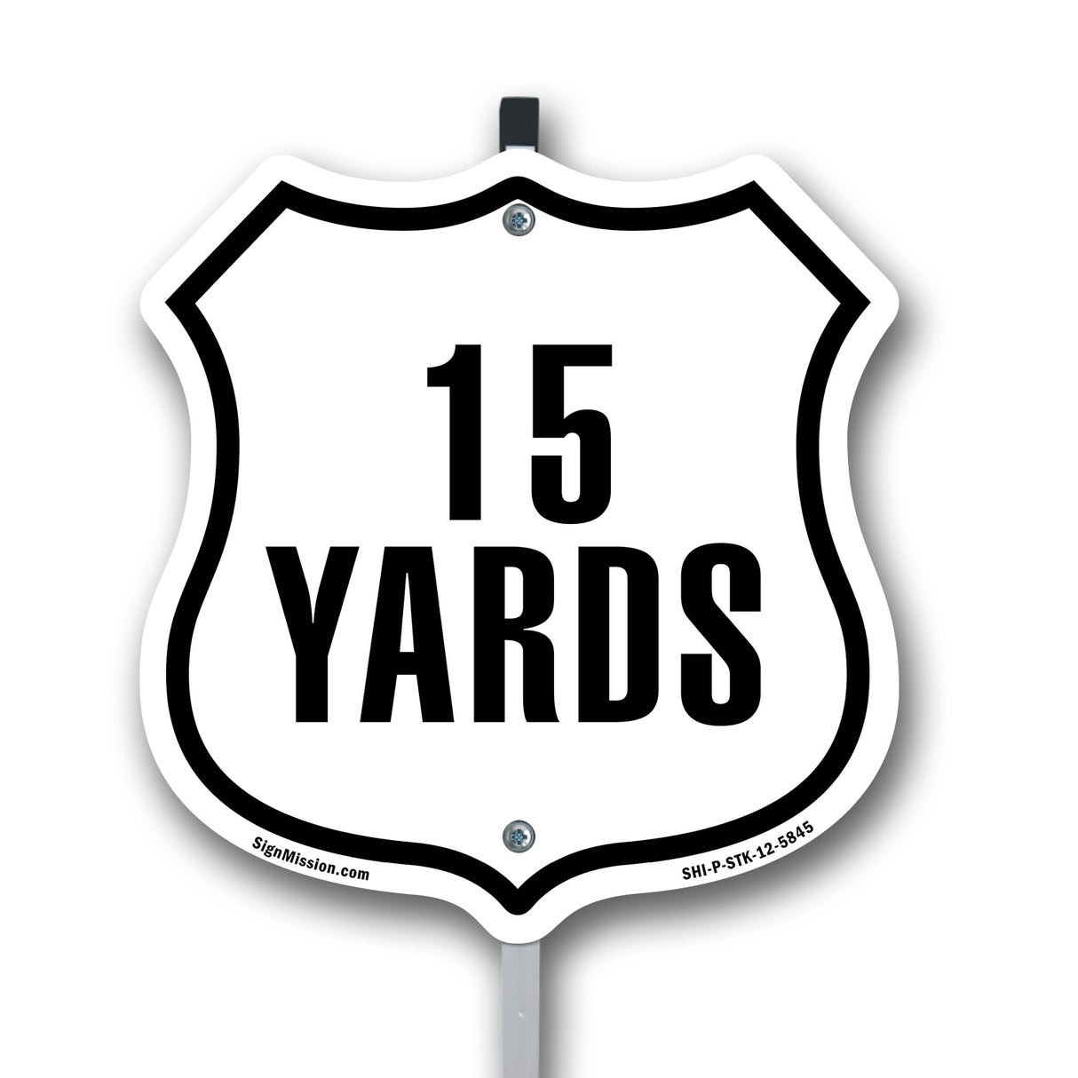 15 Yards Golf Course Running Race 5k Marathon Distance Marker