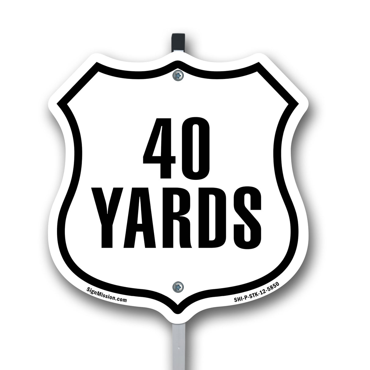 40 Yards Golf Course Running Race 5k Marathon Distance Marker