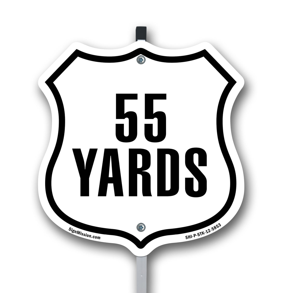 55 Yards Golf Course Running Race 5k Marathon Distance Marker