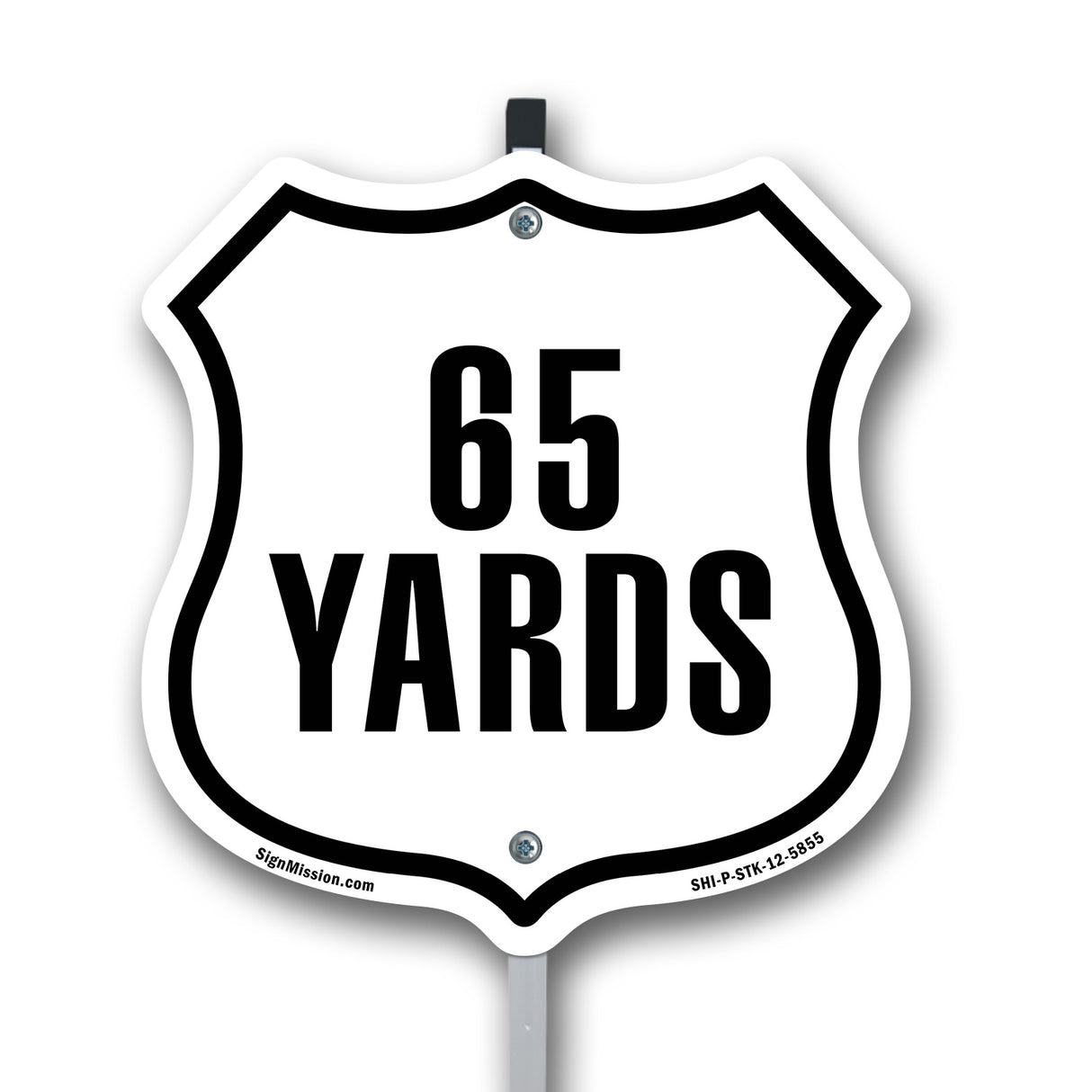 65 Yards Golf Course Running Race 5k Marathon Distance Marker