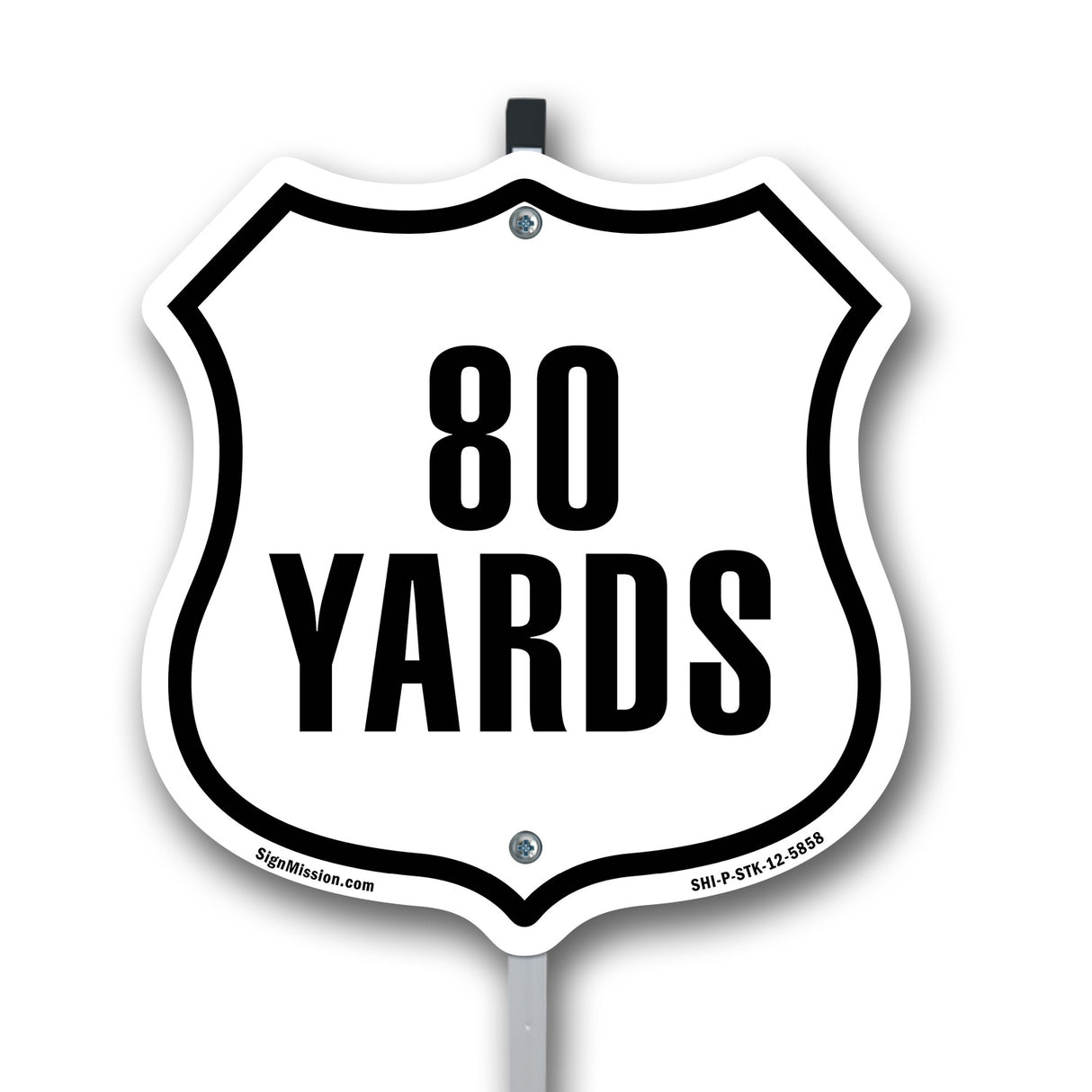80 Yards Golf Course Running Race 5k Marathon Distance Marker