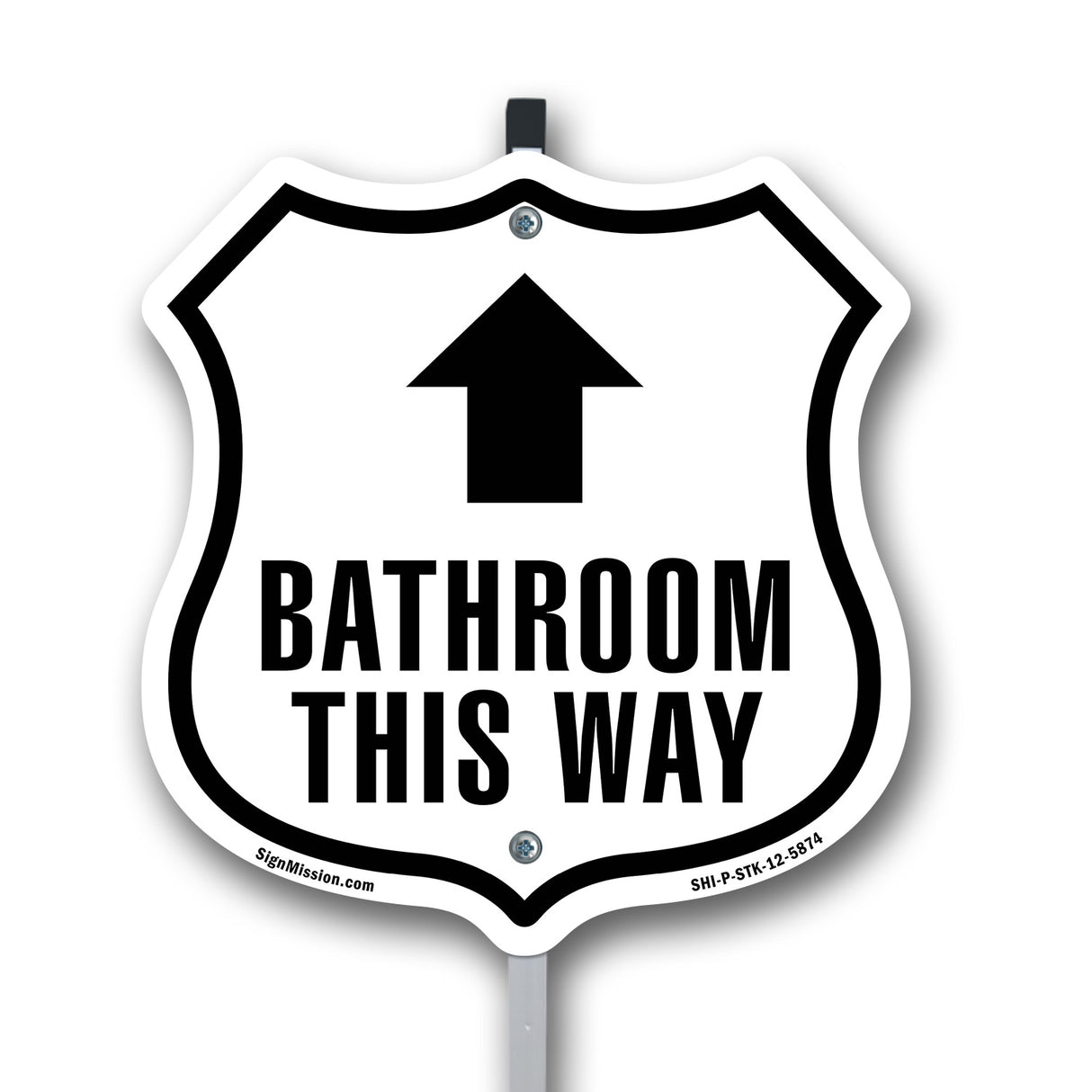 Bathroom This Way Up