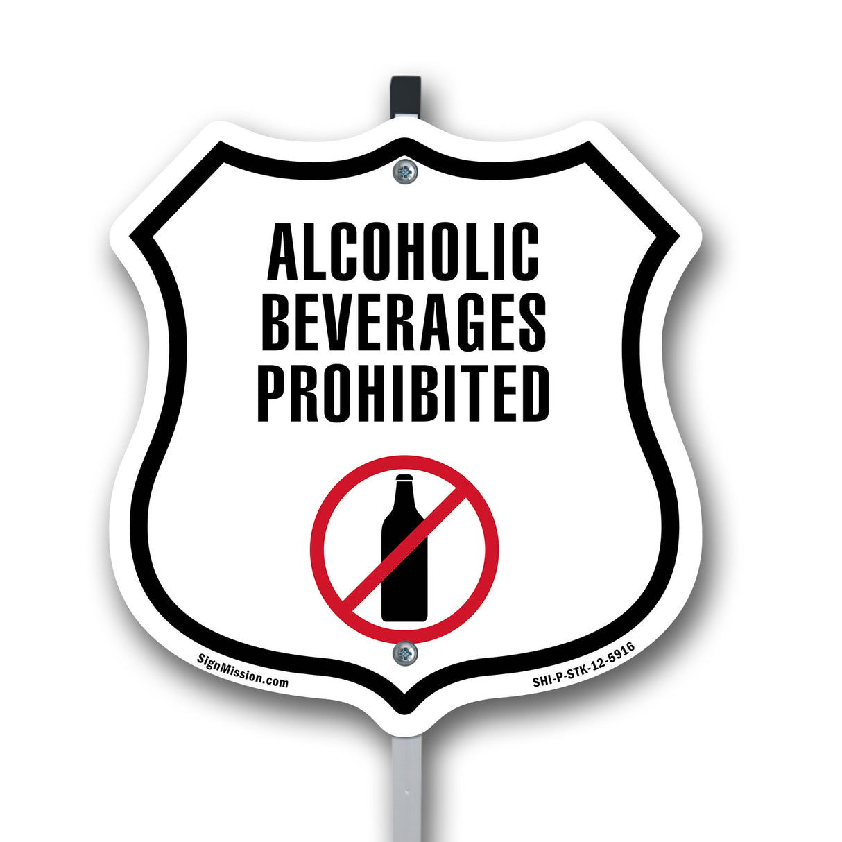 Alcoholic Beverages Prohibited
