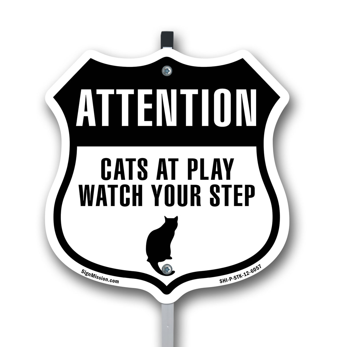 Attention - Cats at Play please watch your step