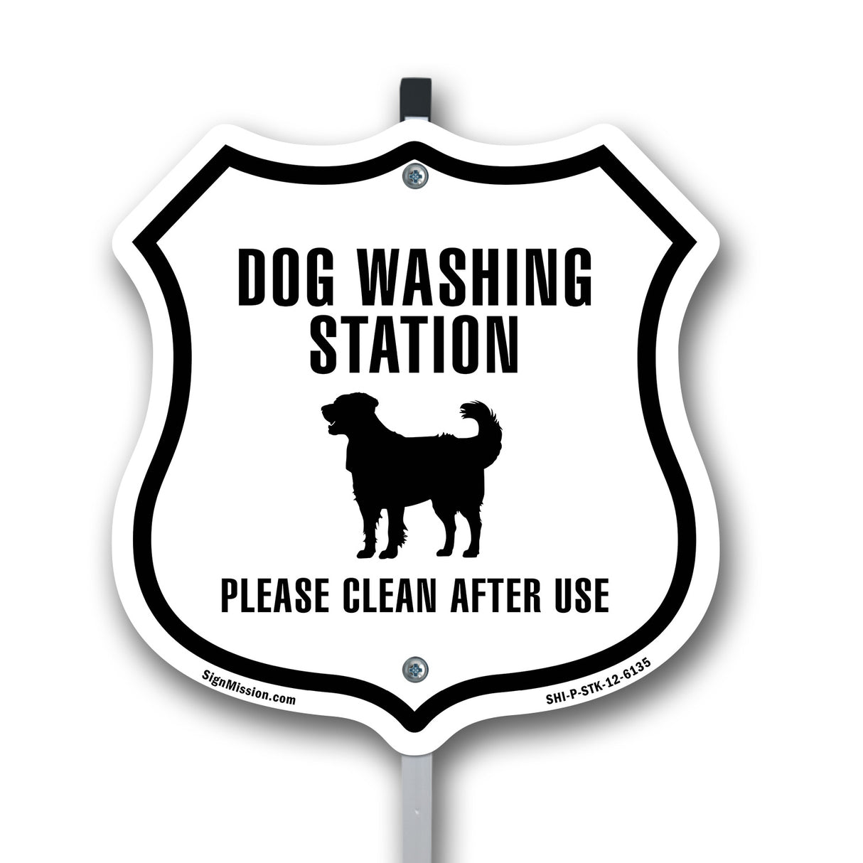 Dog Washing Station Please Clean After Use