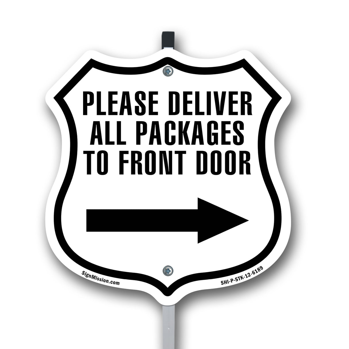 Please Deliver All Packages To Front Door Right