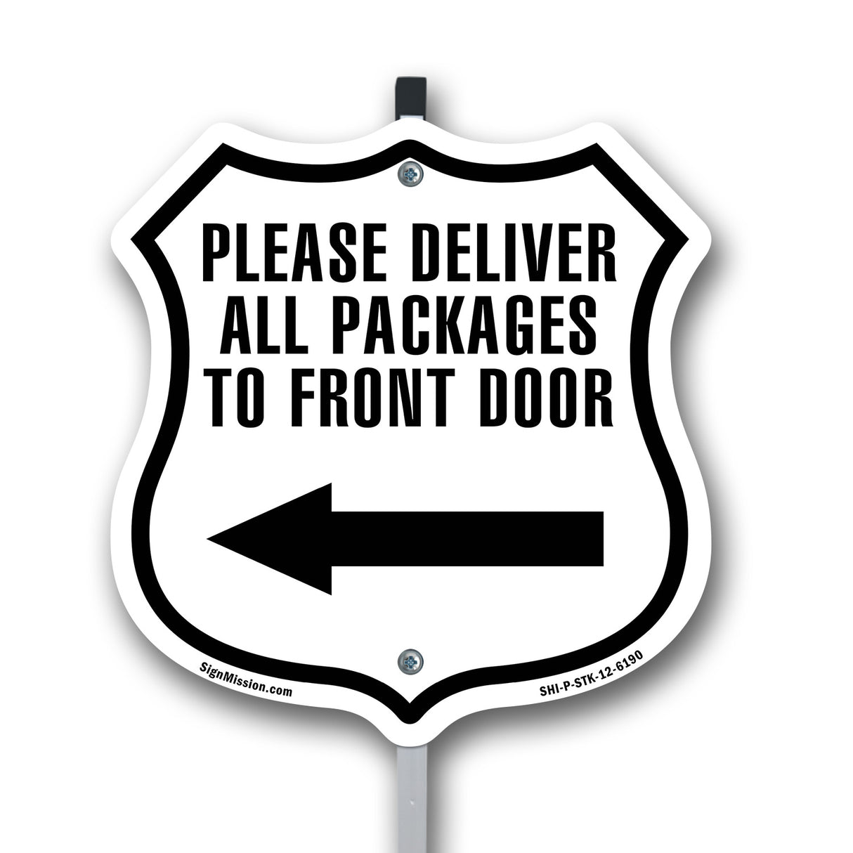 Please Deliver All Packages To Front Door Left