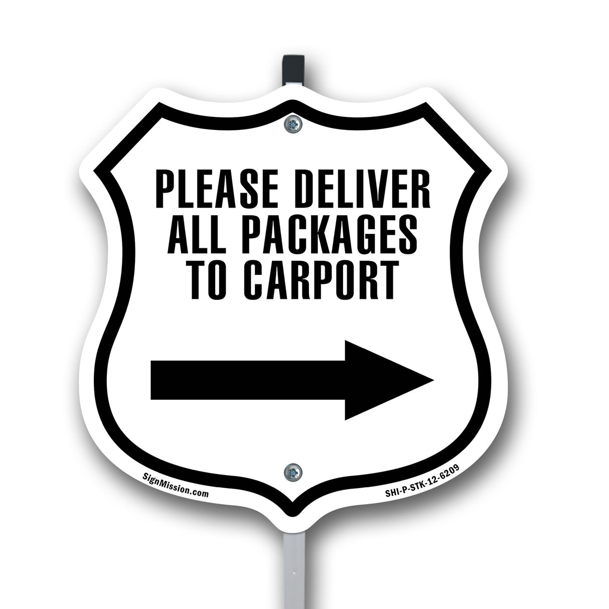 Please Deliver All Packages To Carport Right