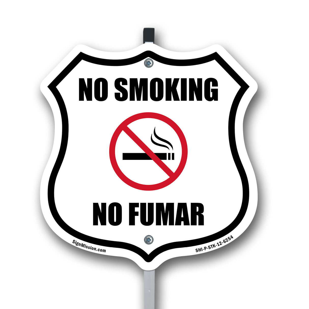 No Smoking No Fumar Bilingual English / Spanish