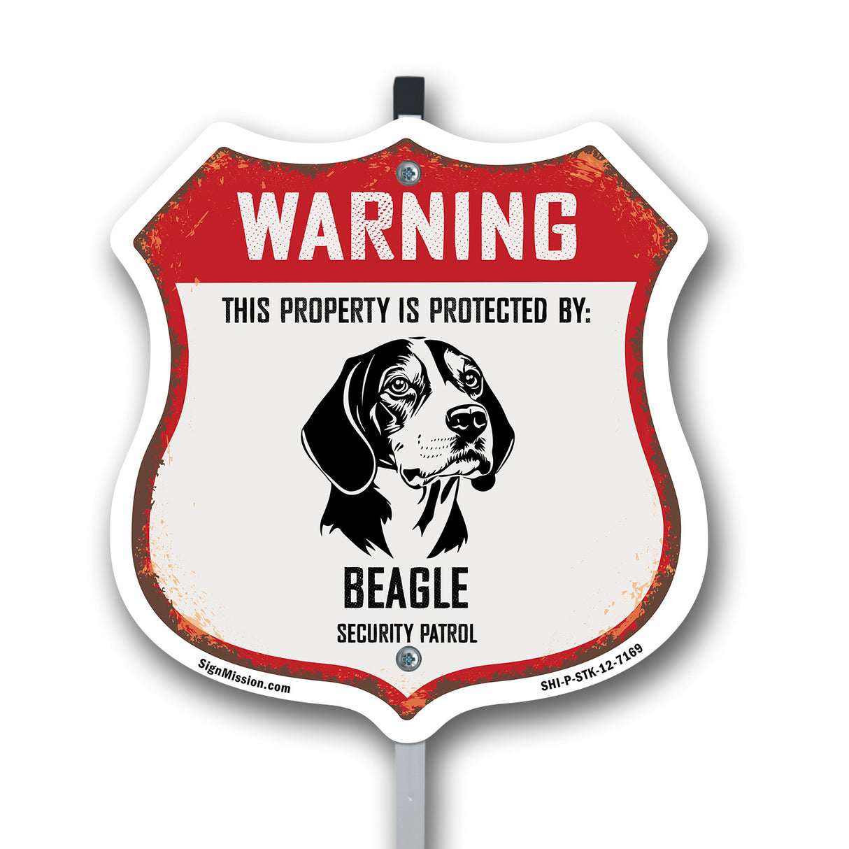 Warning This Property is Protected by Beagle