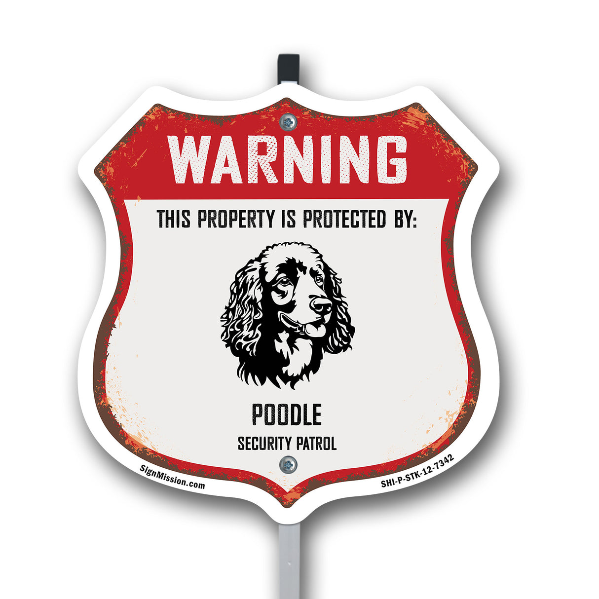 Warning This Property is Protected by Poodle