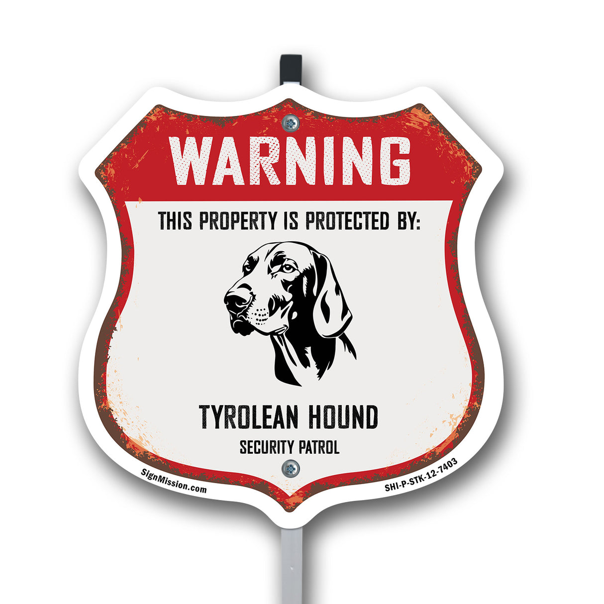 Warning This Property is Protected by Tyrolean Hound