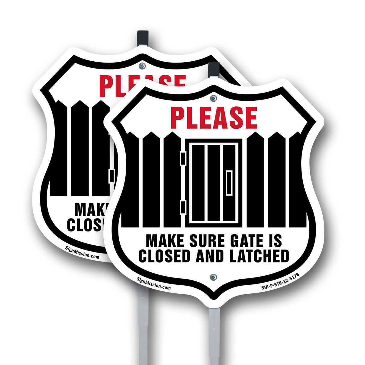 Please Make Sure Gate Is Closed And Latched