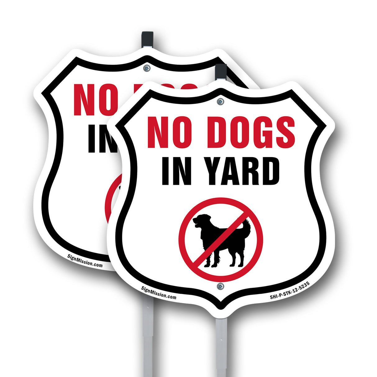 No Dogs In Yard