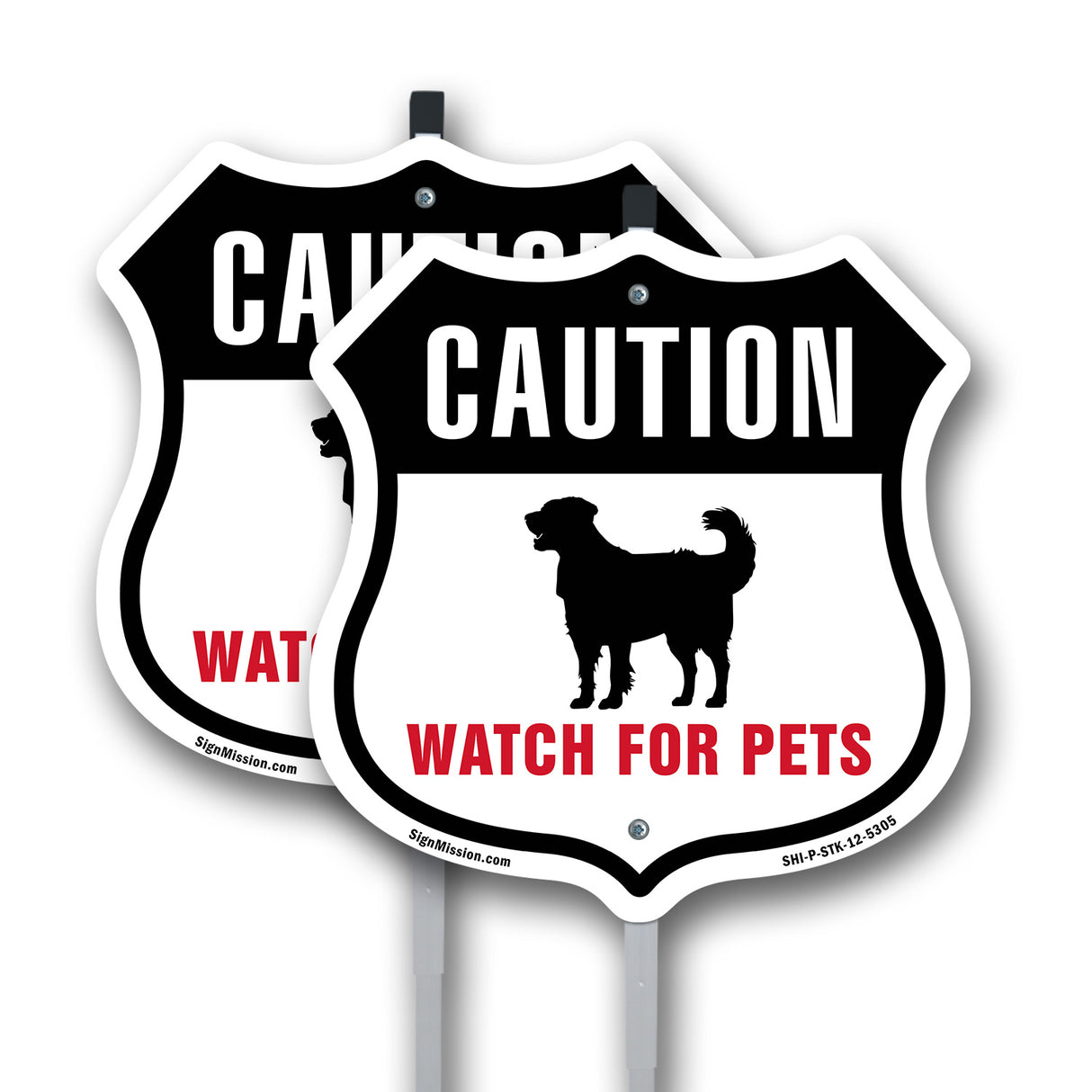 Caution Watch for Pets