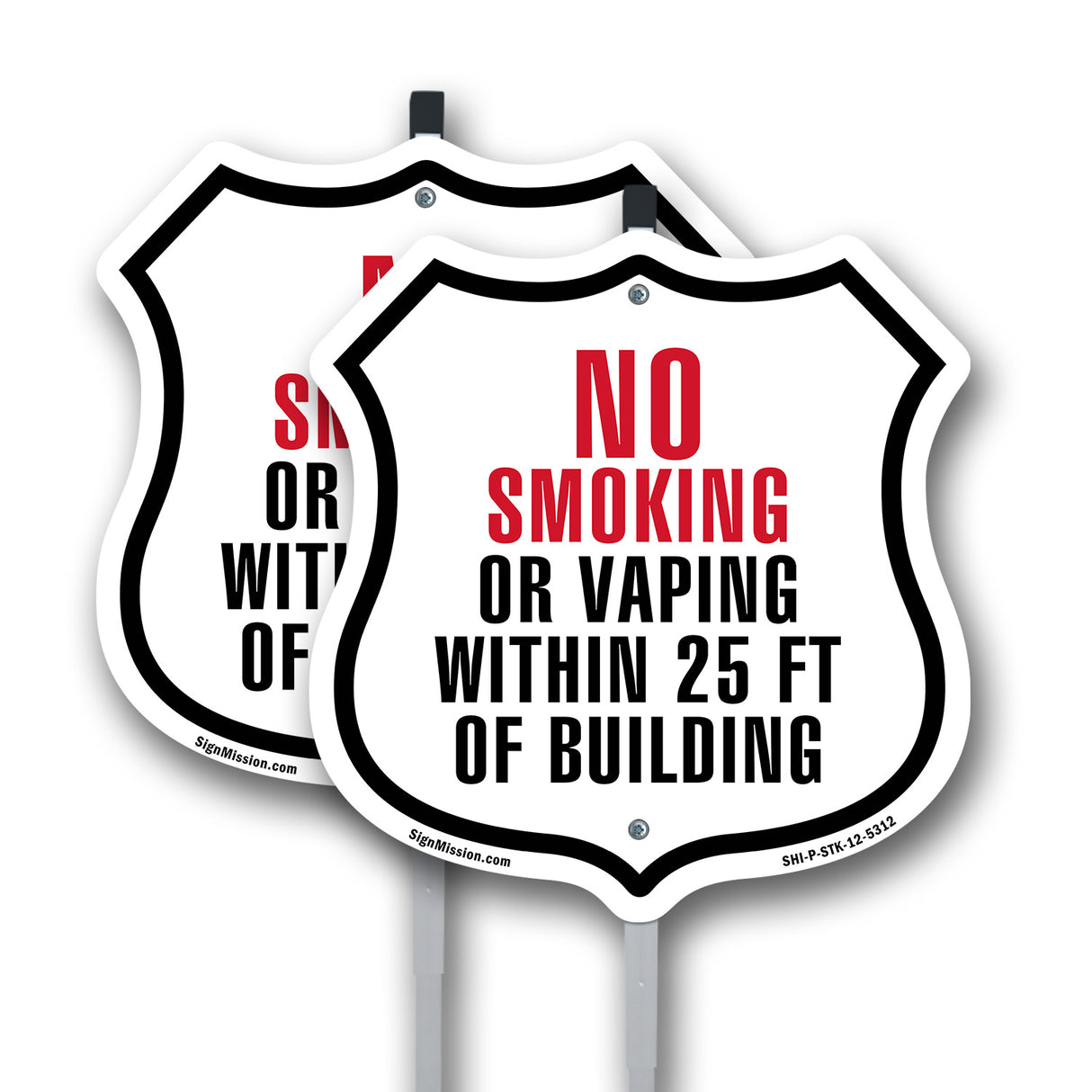 No Smoking vaping Within 25 Feet Of Building