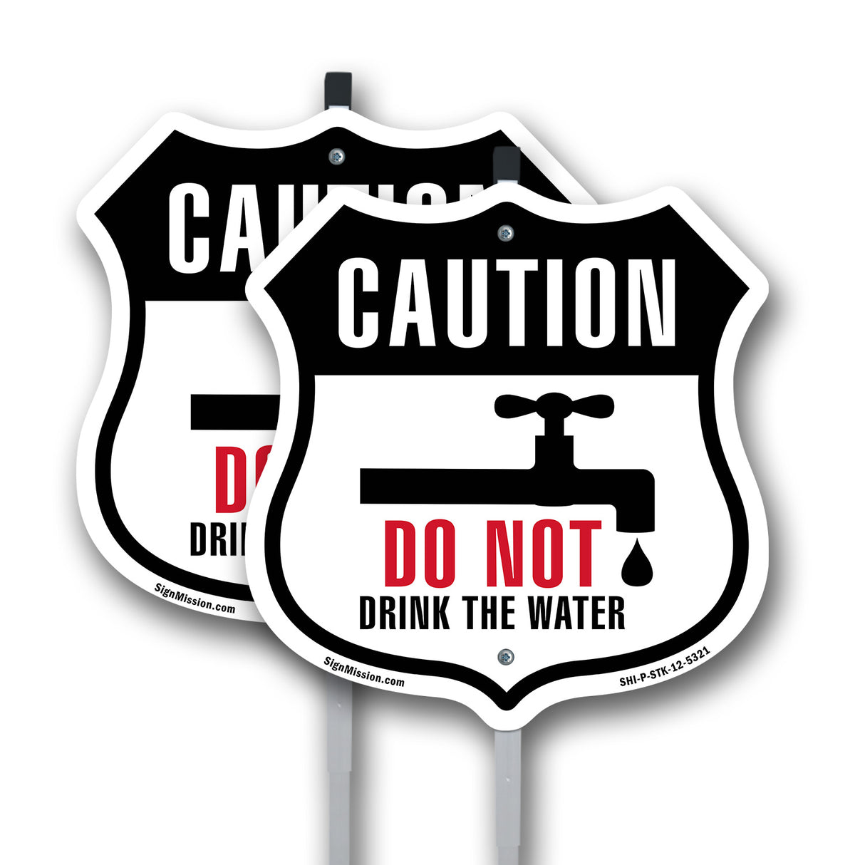 Notice Do Not Drink Water