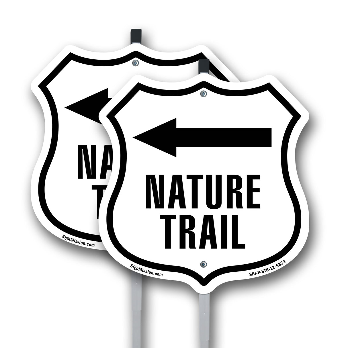 Nature Trail Left Arrow