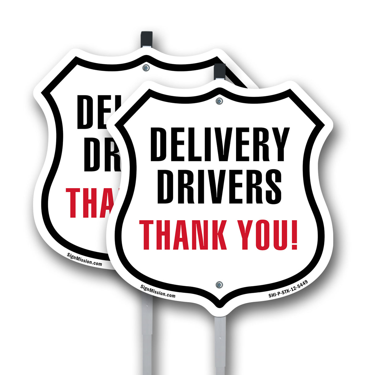Delivery Drivers Thank You