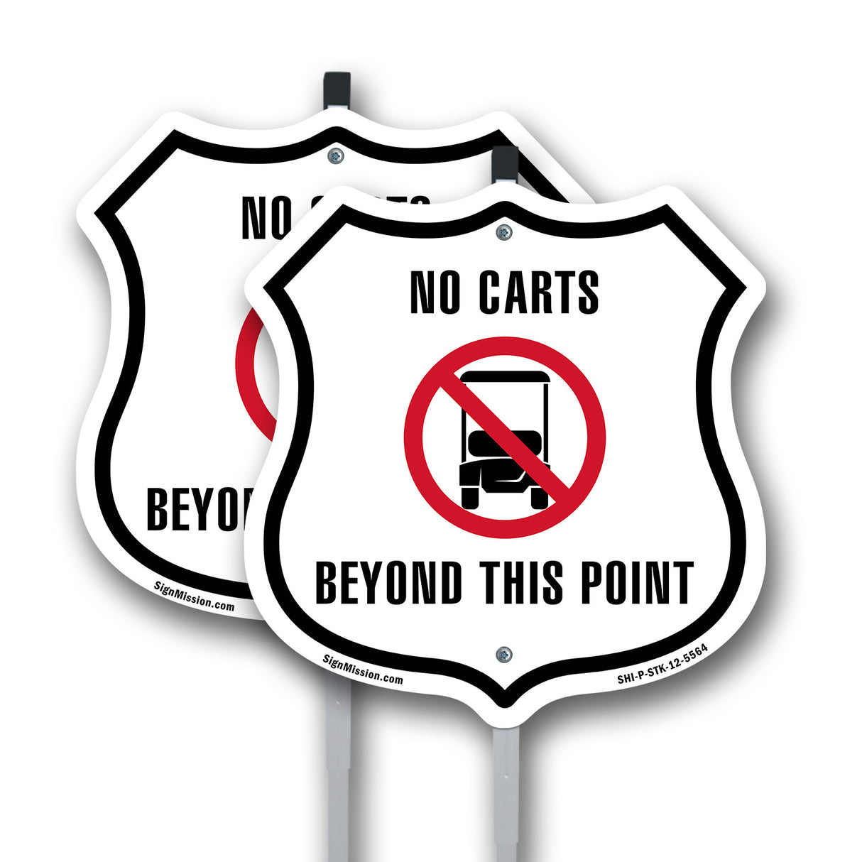No Carts Beyond This Point