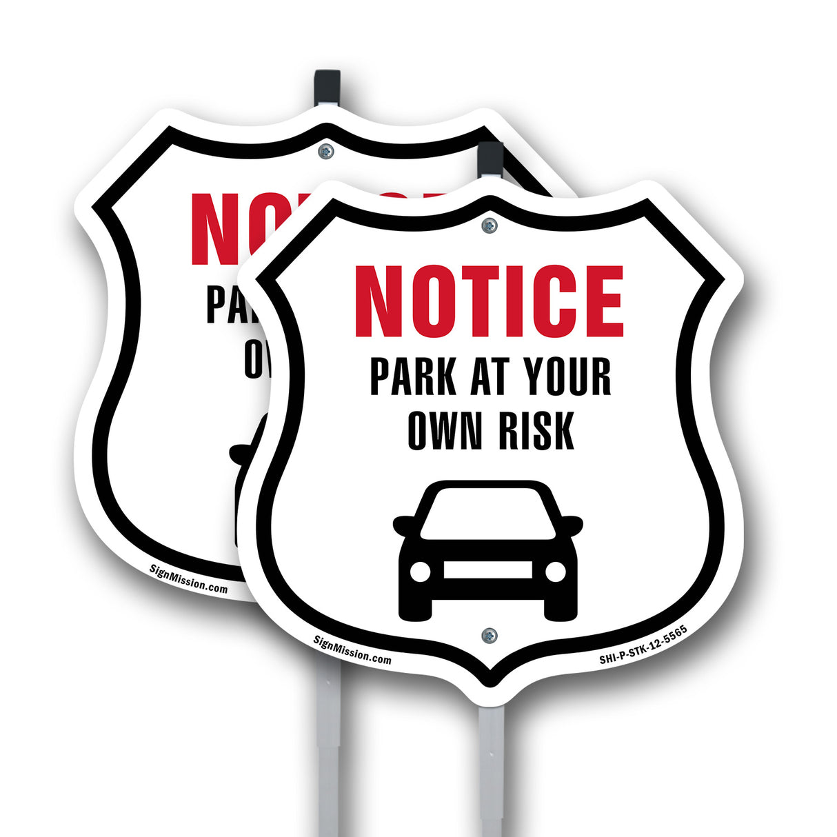 Notice Park at Your Own Risk