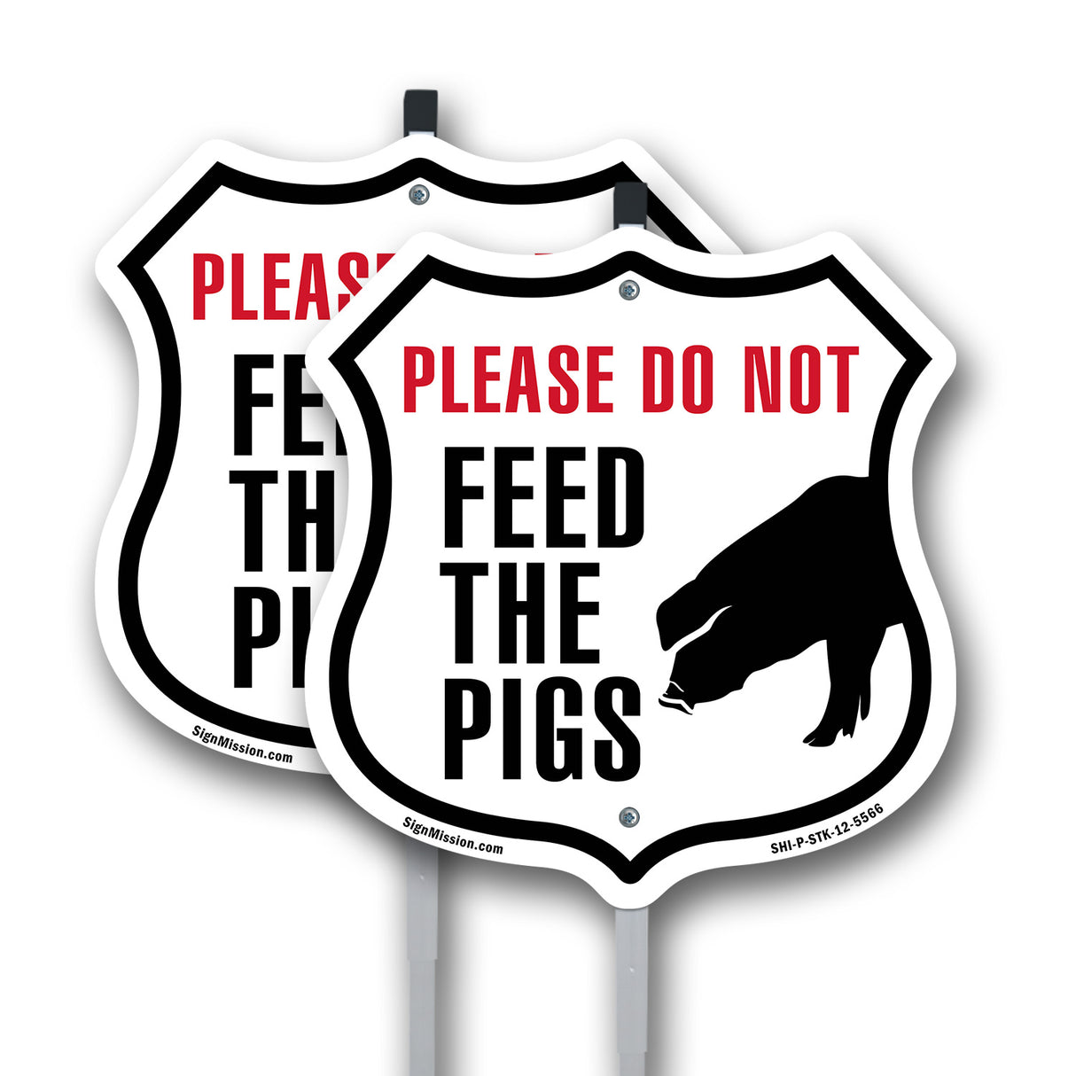 Please Do Not Feed The Pigs