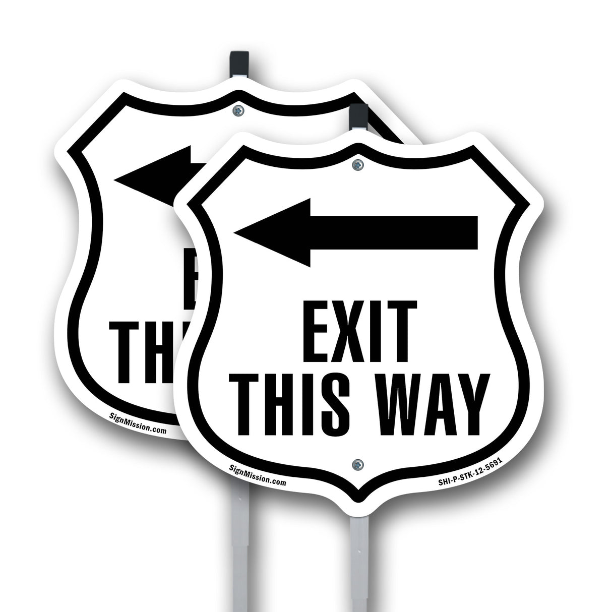 Exit This Way Left