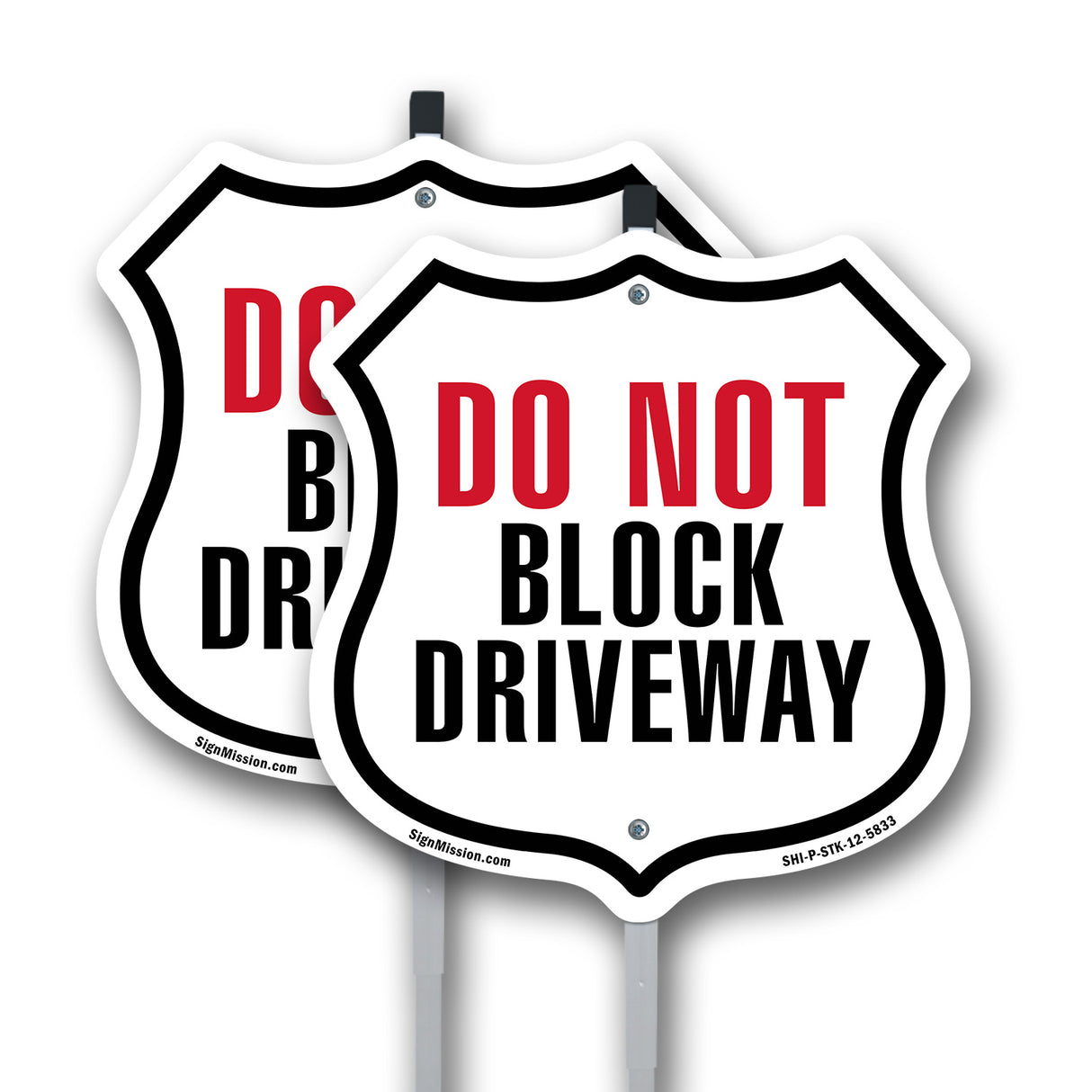 Do Not Block Driveway