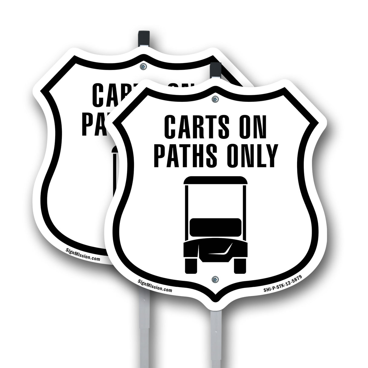 Carts On Paths Only