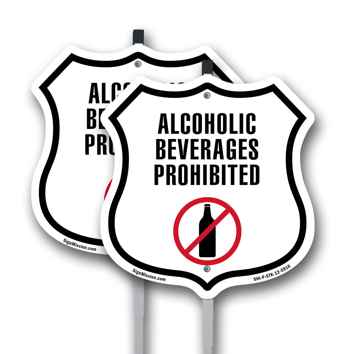 Alcoholic Beverages Prohibited