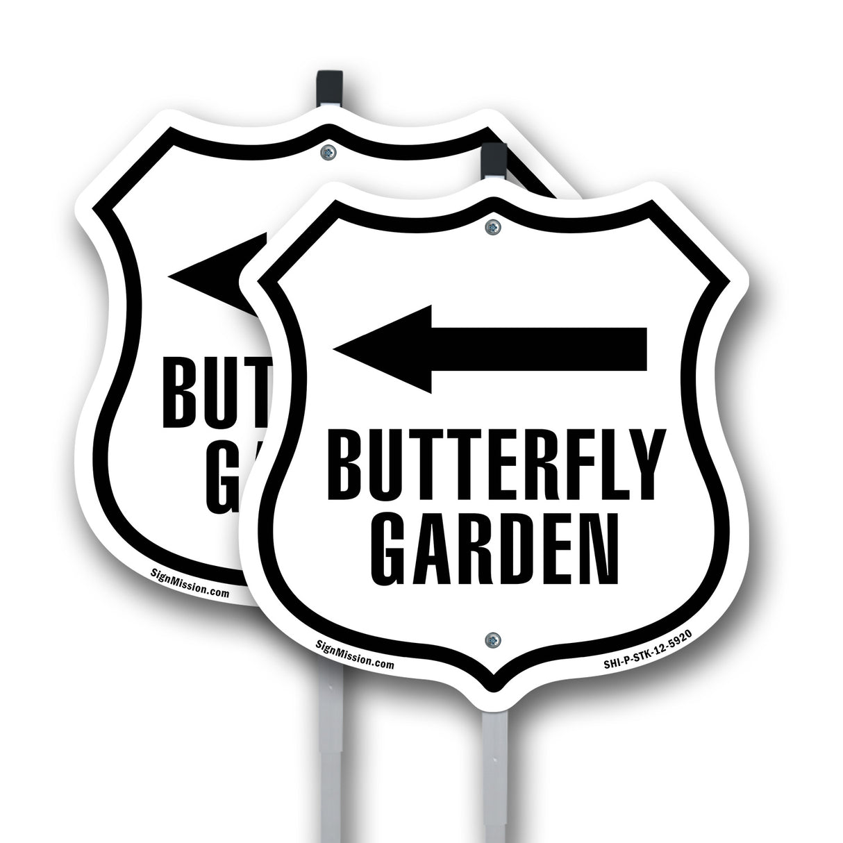 Butterfly Garden Left