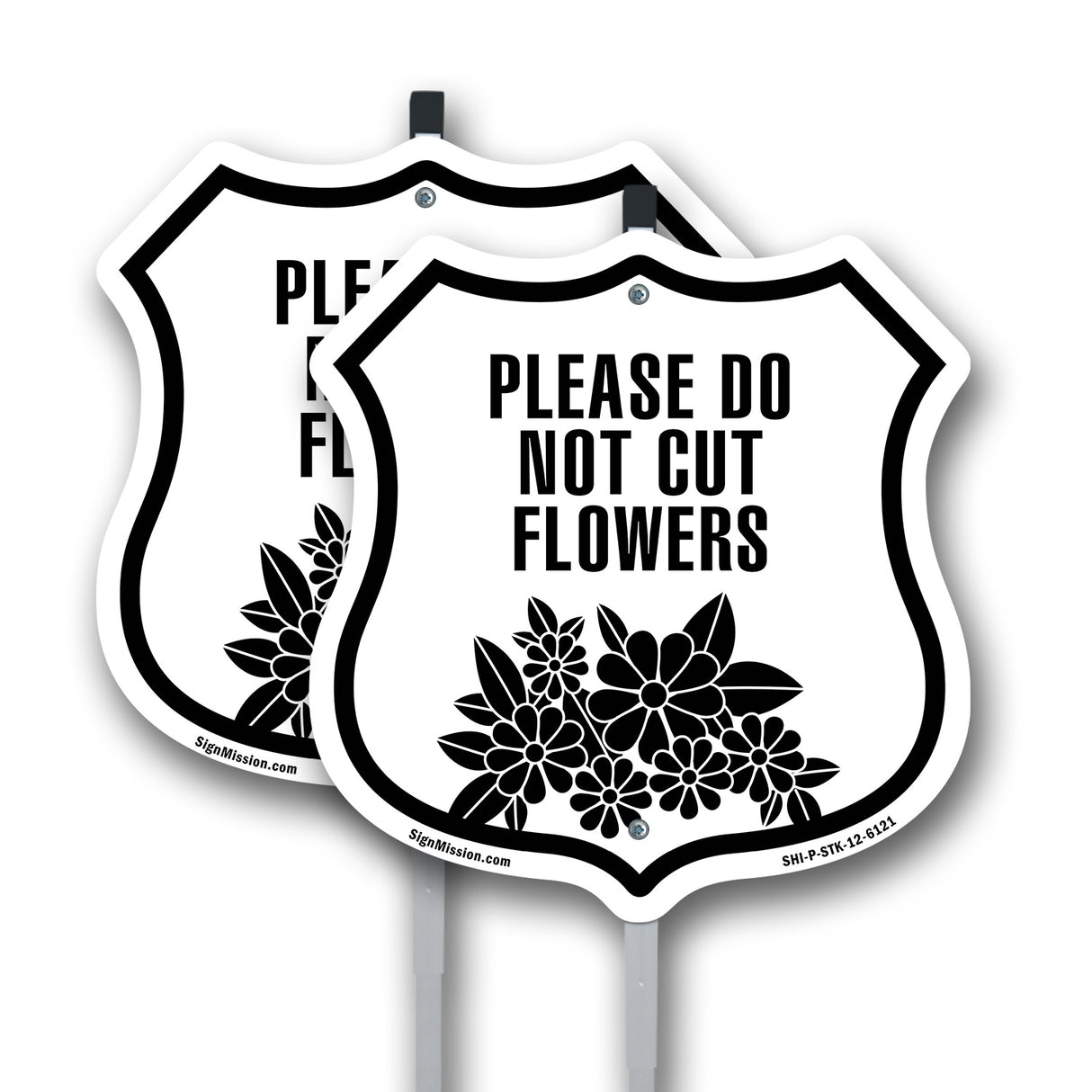 Please Do Not Cut Flowers