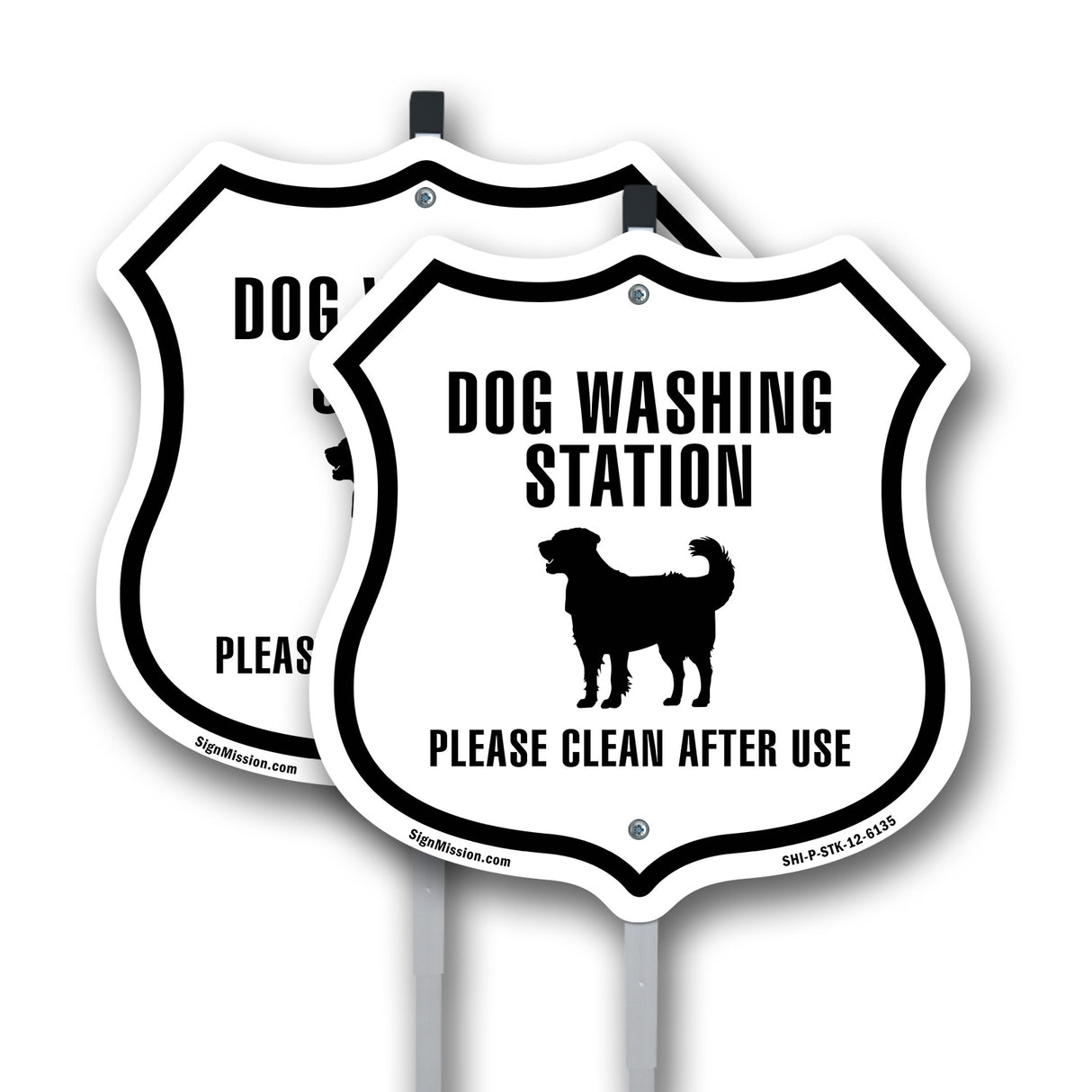 Dog Washing Station Please Clean After Use