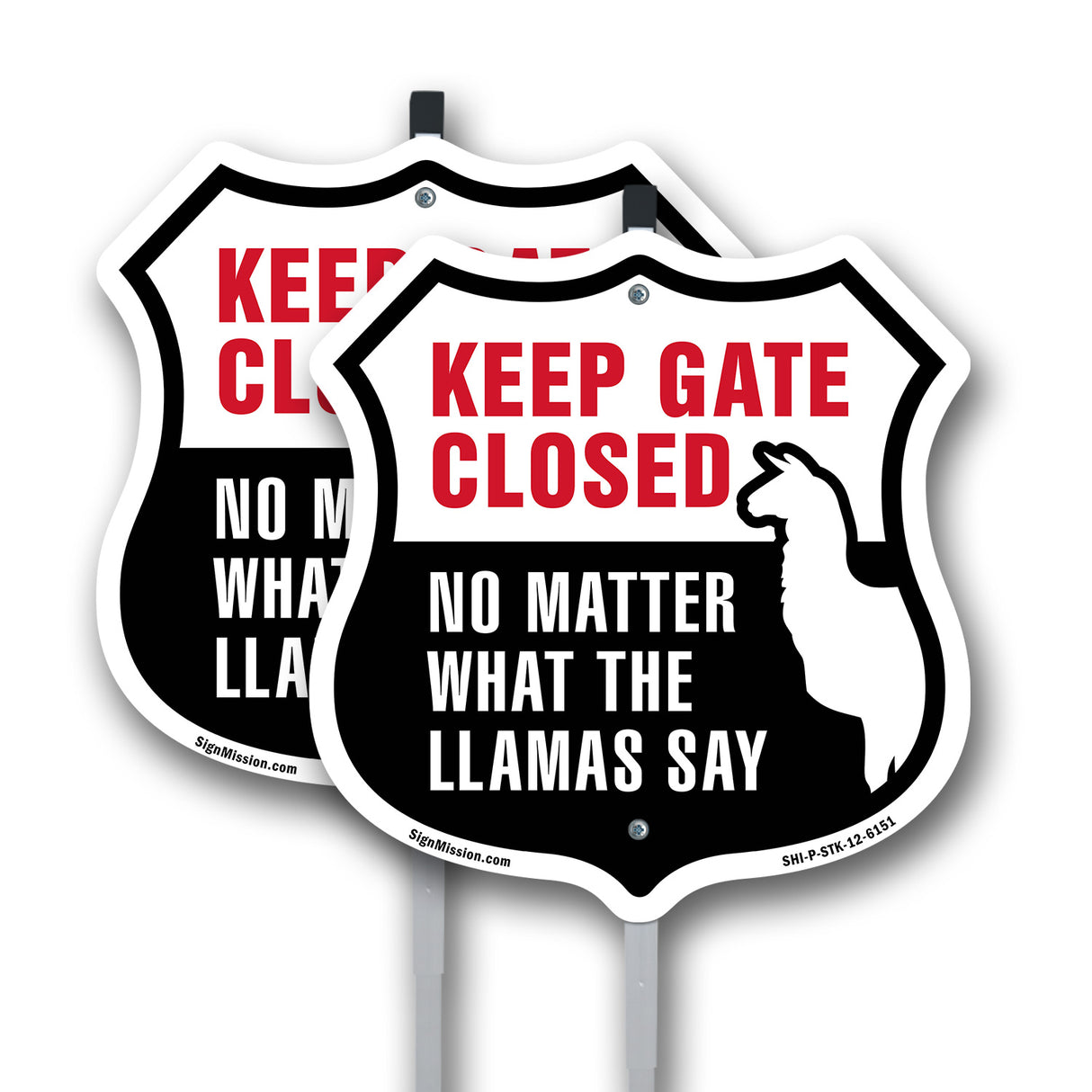 Keep Gate Closed No Matter What The Llamas Say