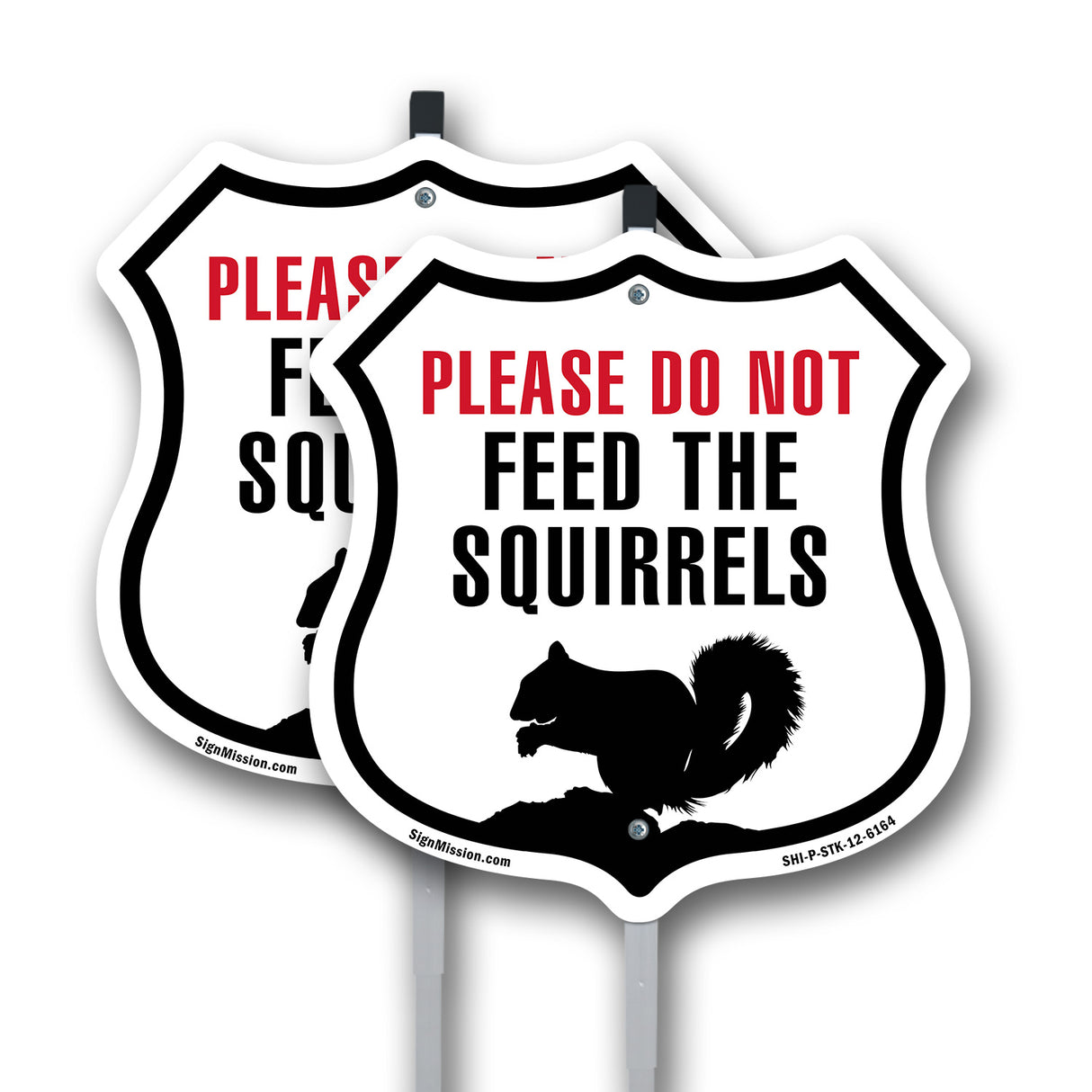 Please Do Not Feed The Squirrels