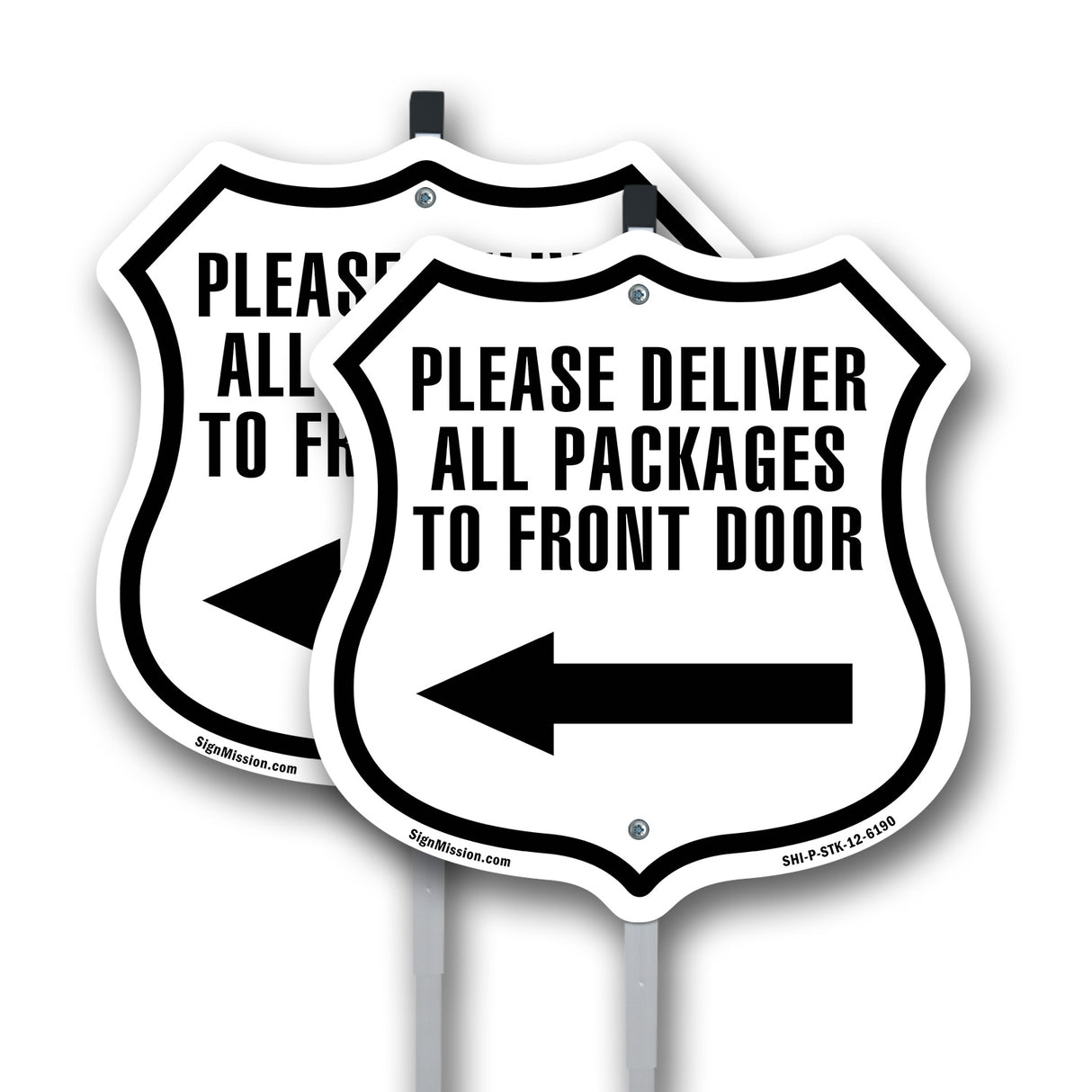 Please Deliver All Packages To Front Door Left