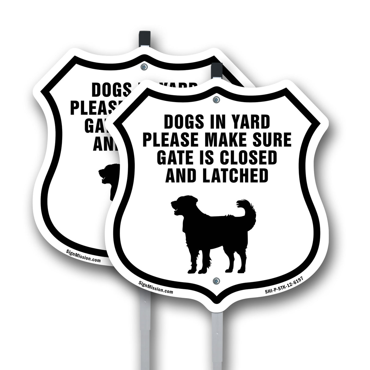 Dogs In Yard Please Make Sure Gate Is Closed And Latched