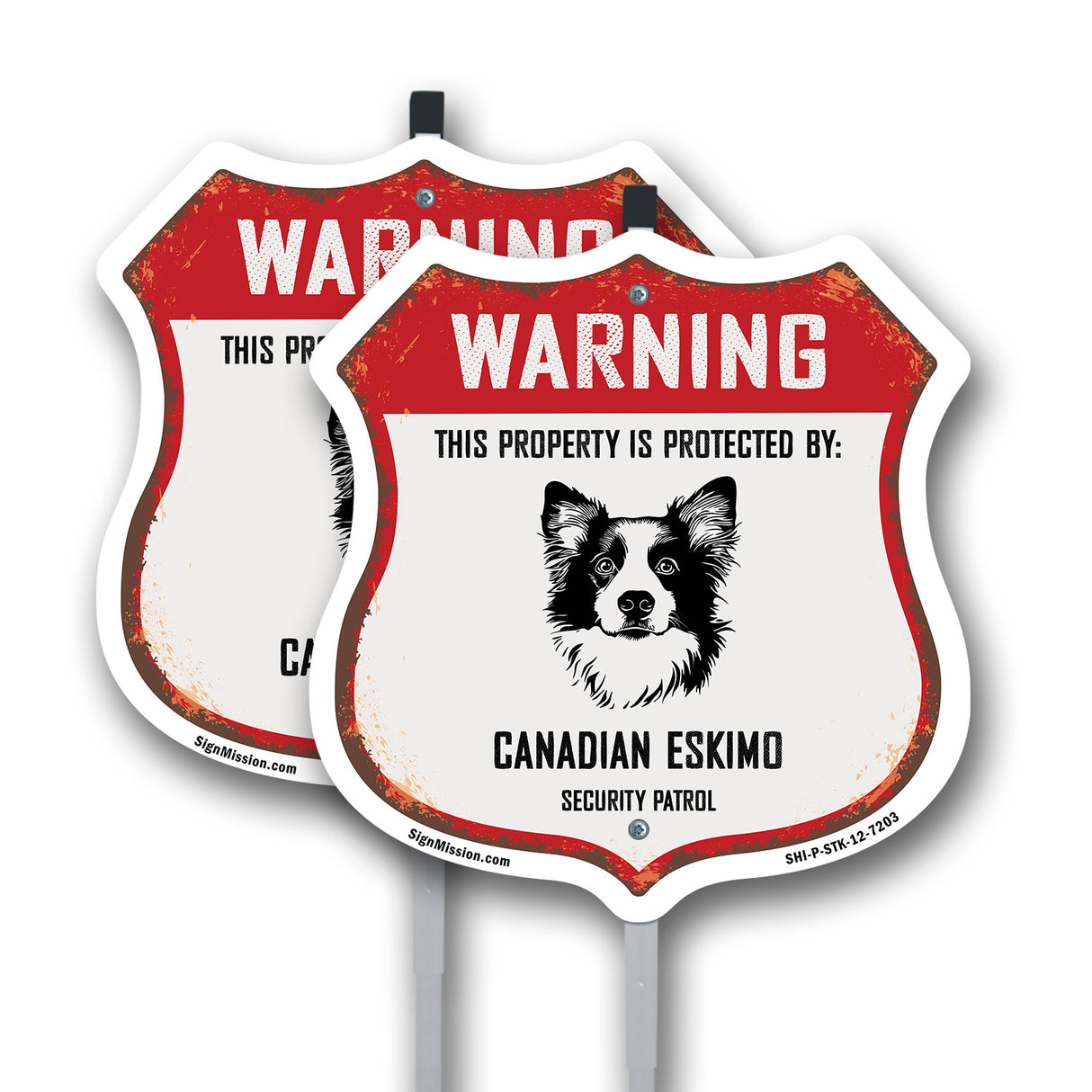 Warning This Property is Protected by Canadian Eskimo